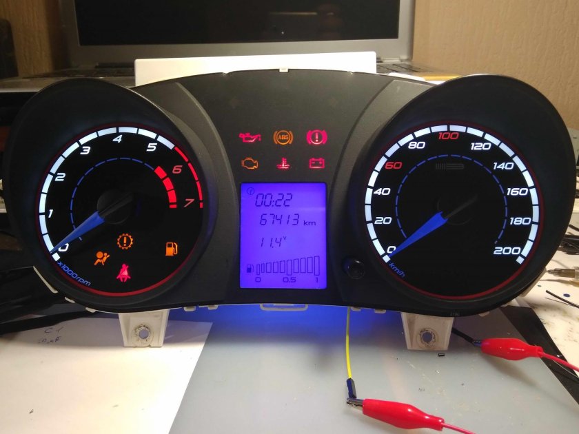 Приборная панель Лада Калина спорт 2