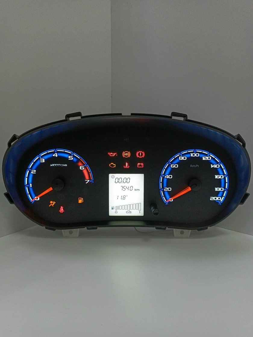 Накладка на приборную панель лада гранта