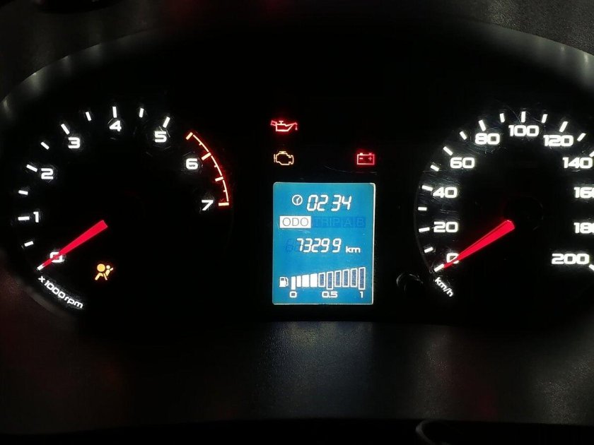 Lada Granta панель приборов