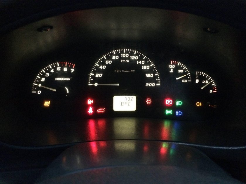 Панель приборов Лада Калина 1