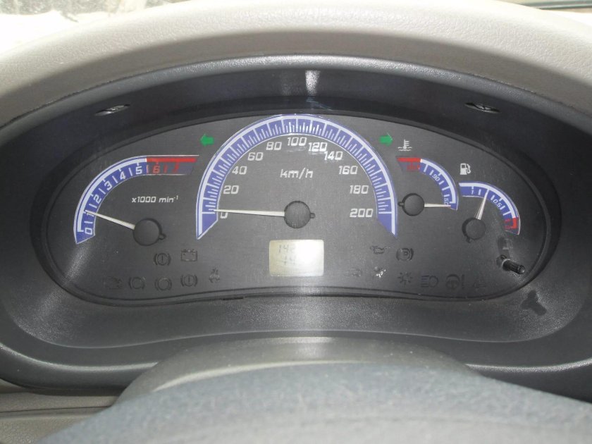 Панель приборов Лада Калина 1