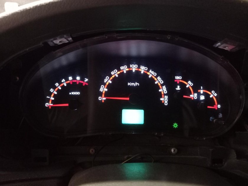 Лада Калина спорт 1 приборная панель