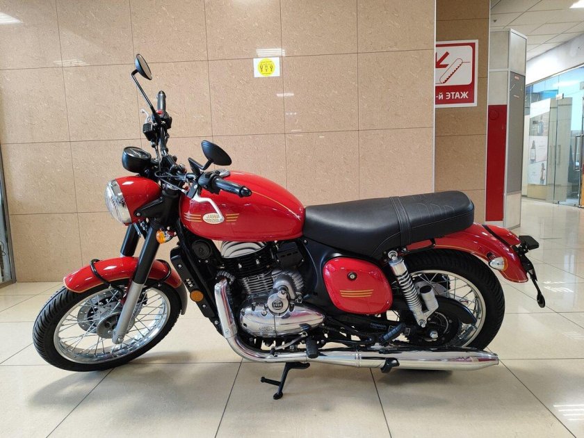 Новый мотоцикл ява