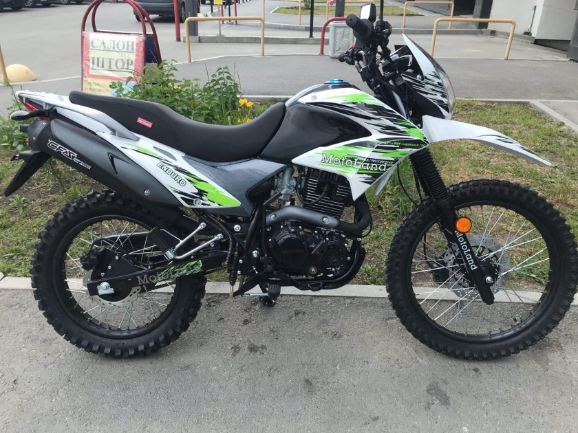 Мотоцикл кросс Motoland Enduro lt 250