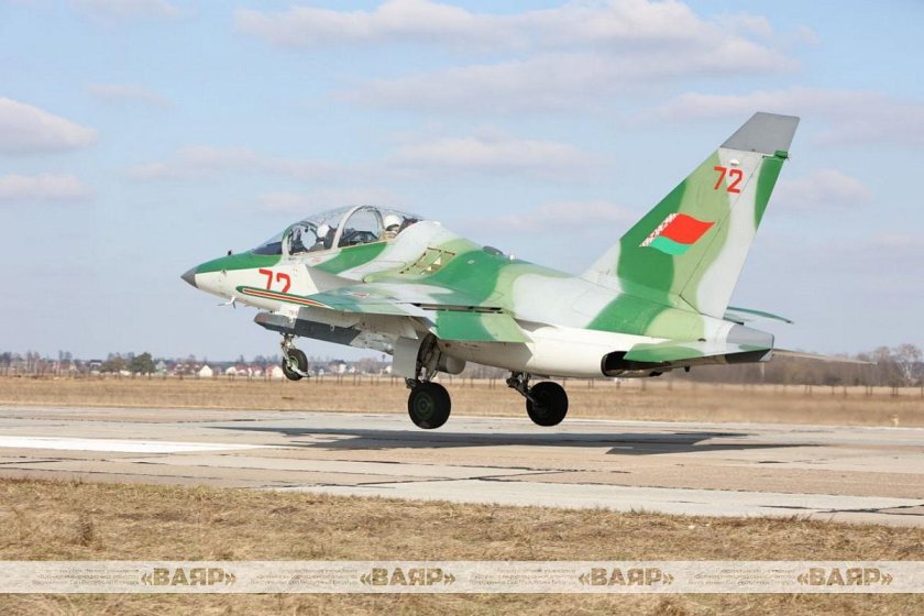 Як-130 ввс беларуси