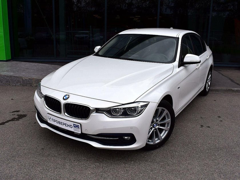 BMW 3 2016 белая