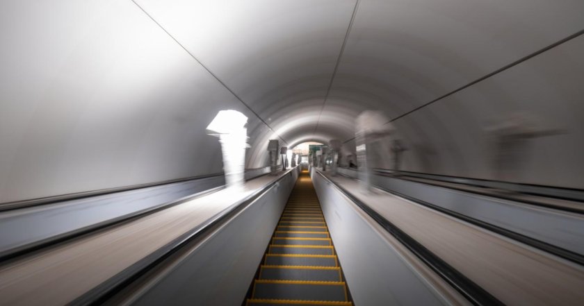 Эскалаторы петербургского метрополитена