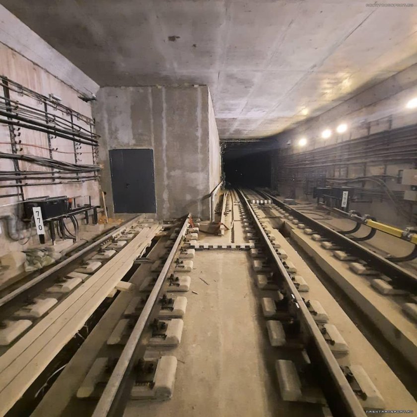 Оборотные тупики метро Юго Западная