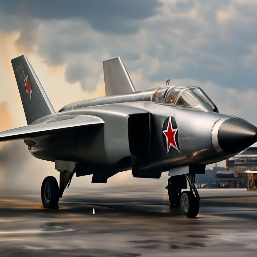 Як 141 сверхзвуковой самолёт