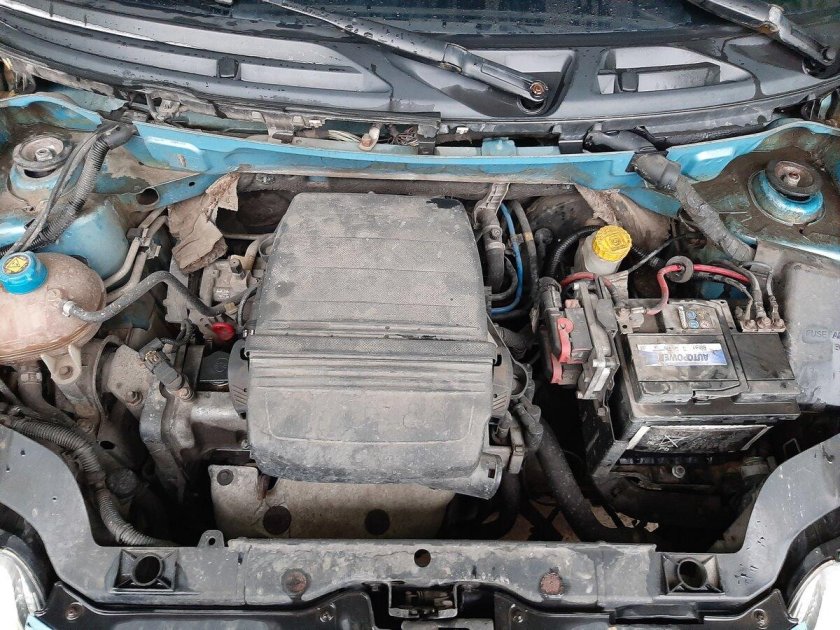 Фиат Панда 2008 аккумулятор