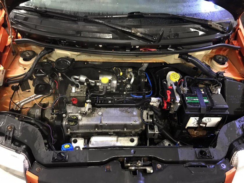 АКБ на Фиат Панда 2007