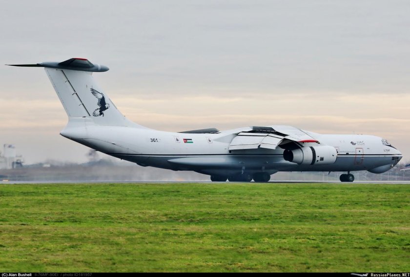 Ил-76мф Иордания