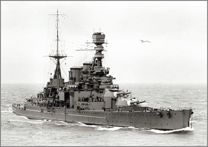 Линейный крейсер HMS "Repulse"