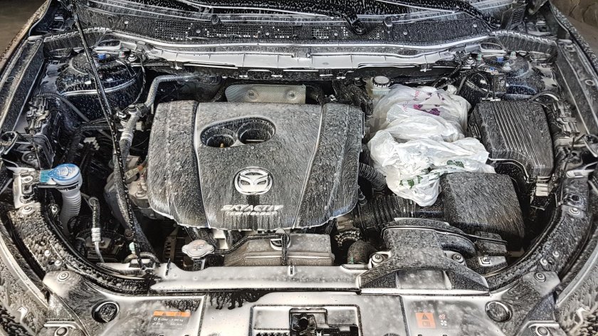 Мойка двигателя Мазда СХ-5