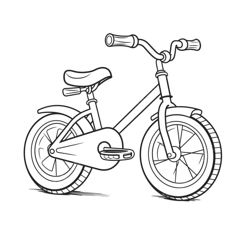 Велосипед эскиз