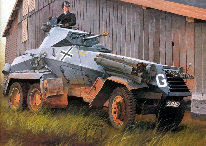 Броневик SD.KFZ.231