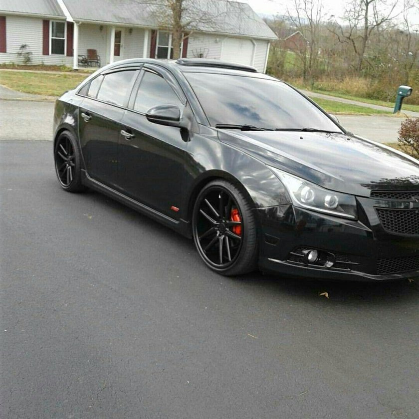 Chevrolet Cruze 2013 Black Tuning