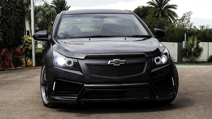 Chevrolet Cruze тюнингованный
