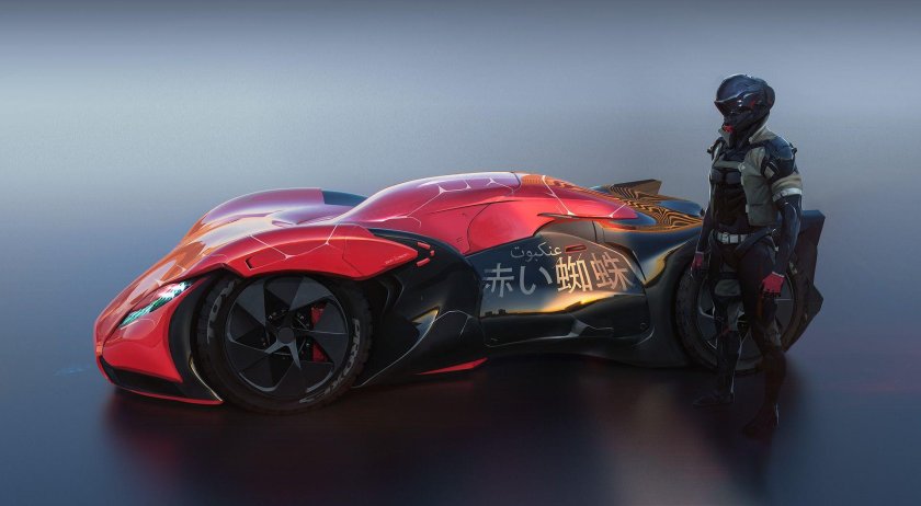 Спорткары будущего фэнтези