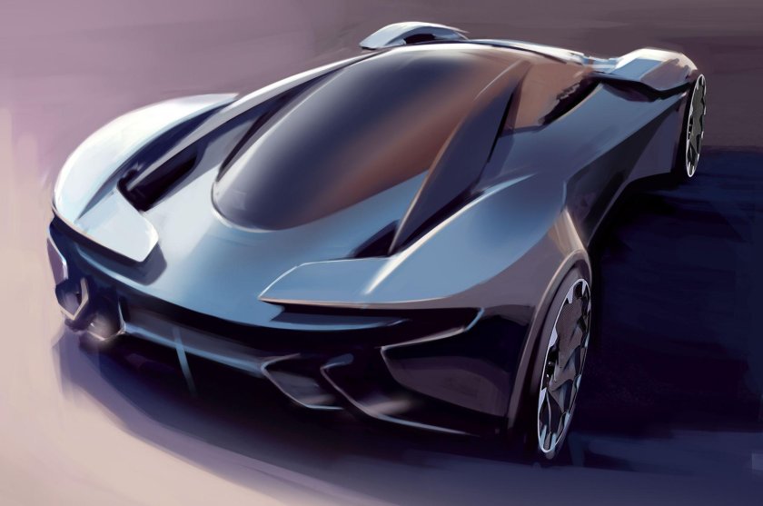 Aston Martin dp 100 Vision gt