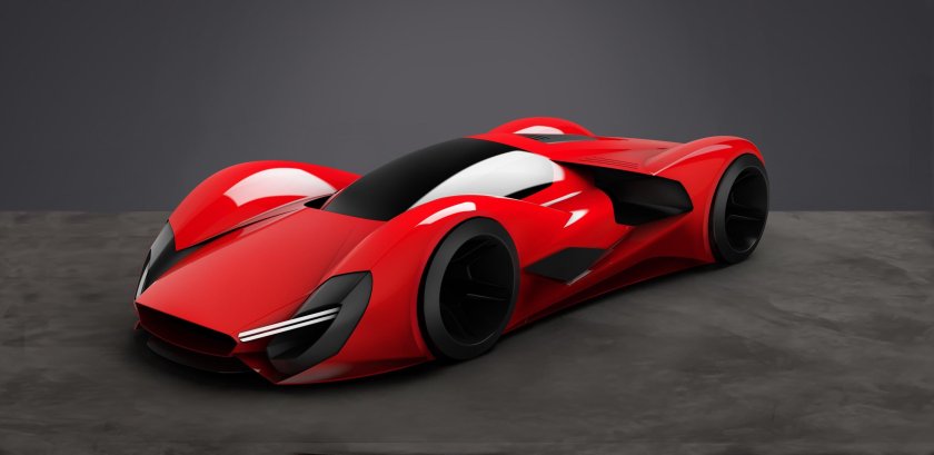 Феррари 2040 концепт