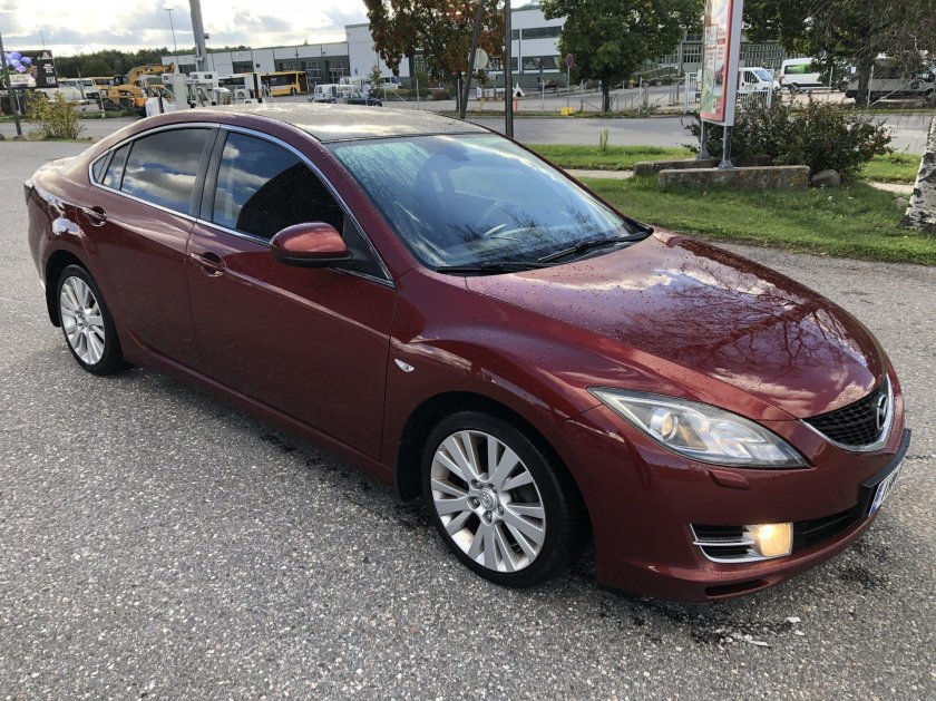 Мазда 6 Вишневая