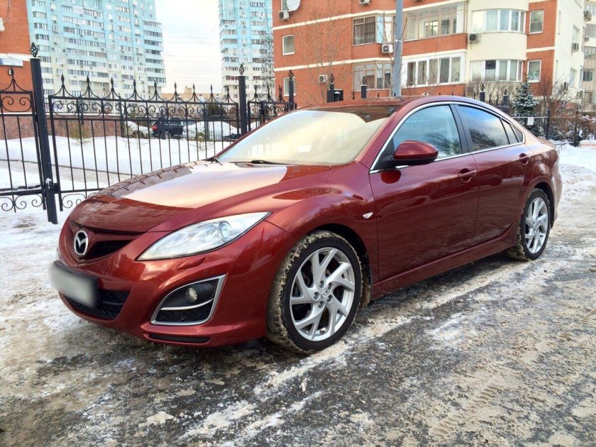 Mazda 6 GH Red