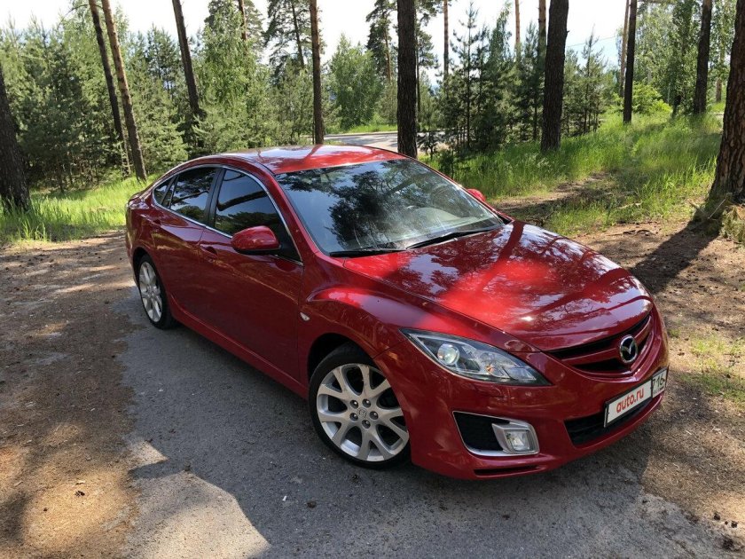 Mazda 6 GH Red
