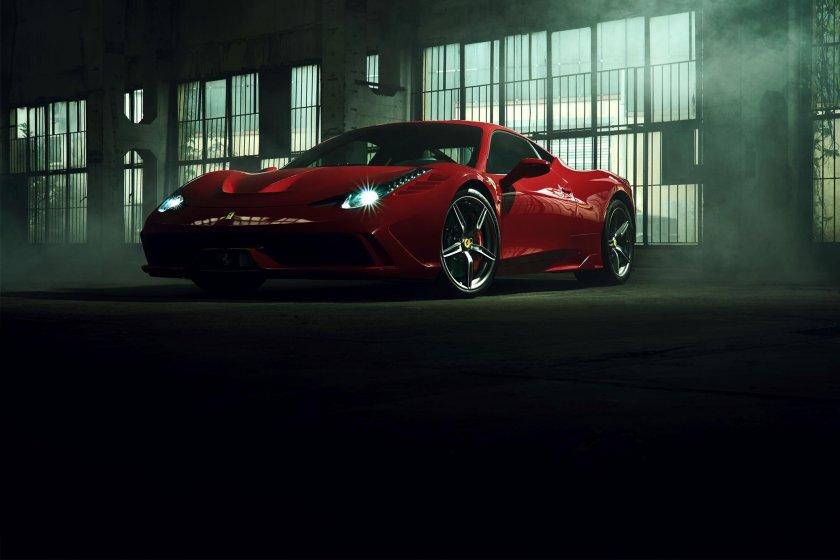 Ferrari 458 speciale grey