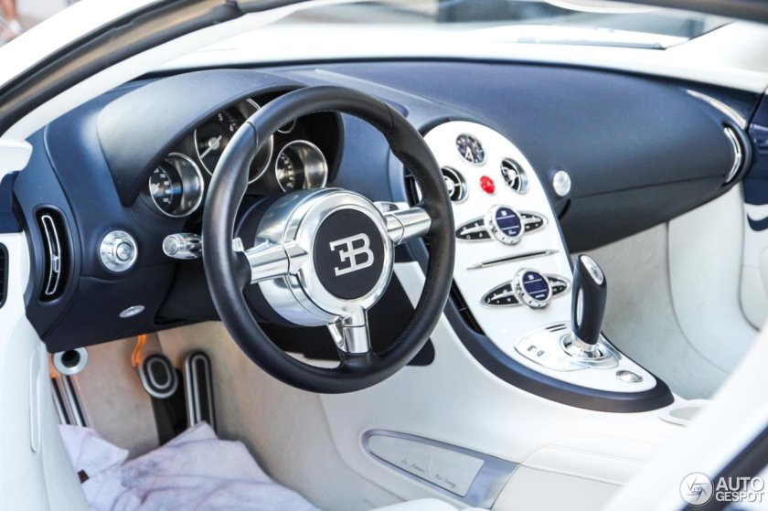 Bugatti Veyron 16.4 Grand Sport l'or Blanc