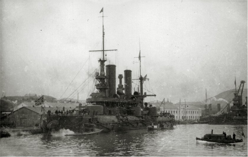 Броненосец Петропавловск в русско-японской войне