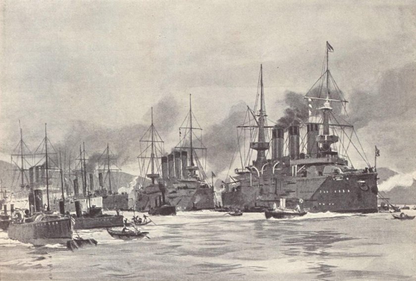 Русско-японская война 1904-1905 флот