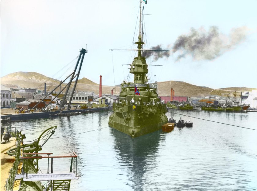 Броненосец Цесаревич 1904