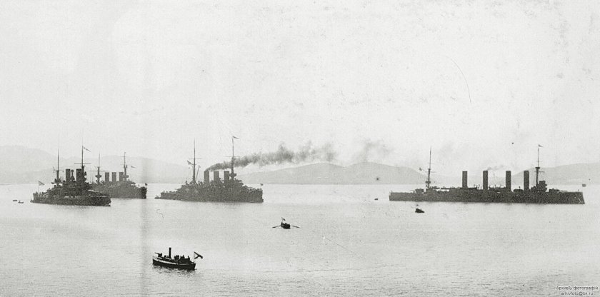 Тихоокеанская эскадра 1904 порт Артур