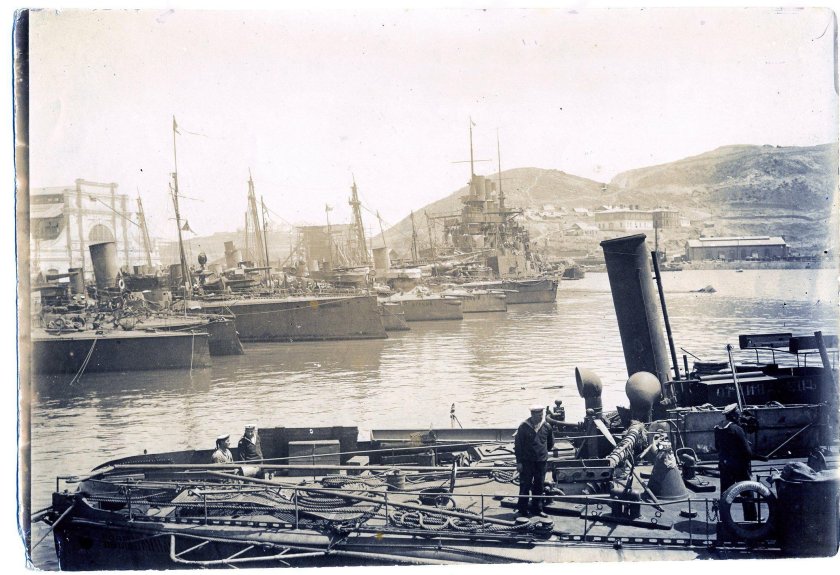 Тихоокеанская эскадра 1904 порт Артур