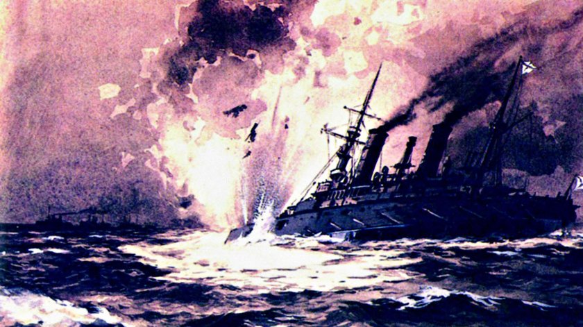 Гибель броненосца Петропавловск 1904