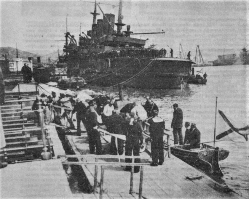 Гибель броненосца Петропавловск 1904