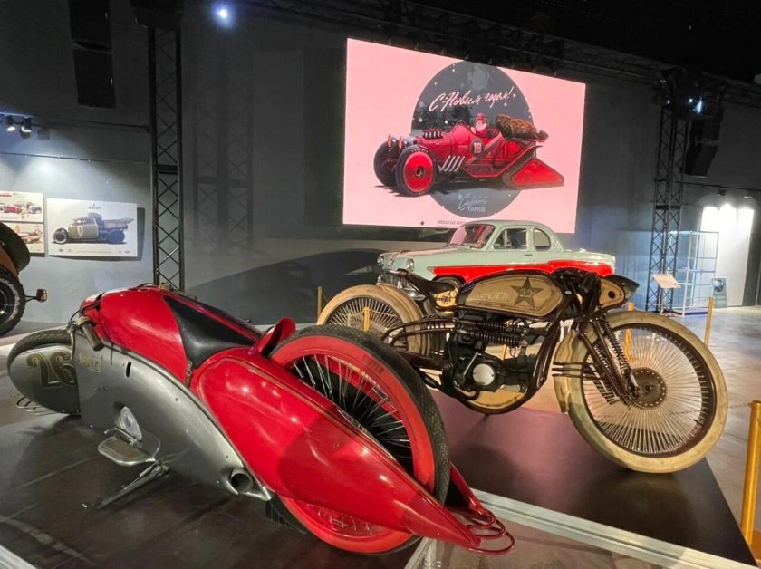 Выставка секретный гараж Андрея Ткаченко