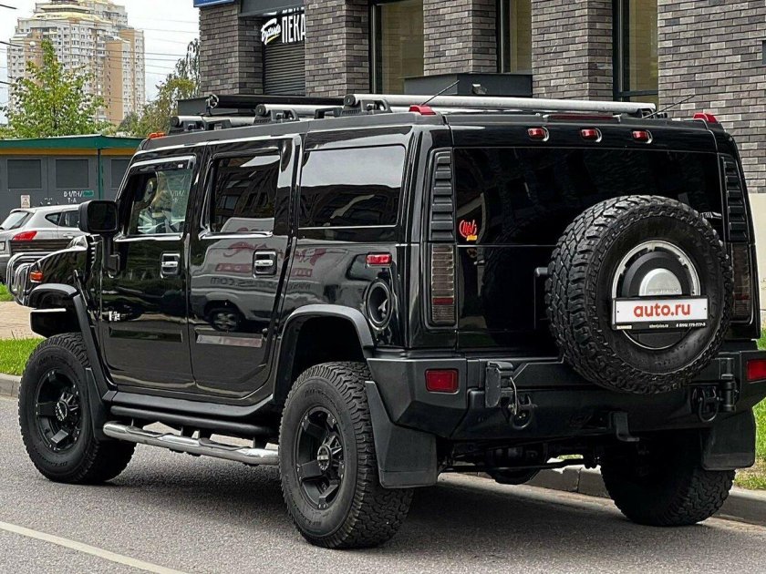 Хаммер h2 черный