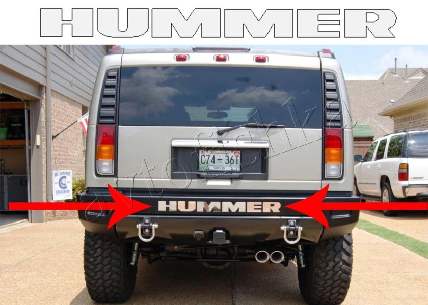 Hummer h2 Rear Bumper
