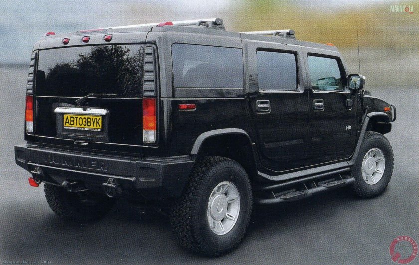 Hummer h2 2009 Rear Camera
