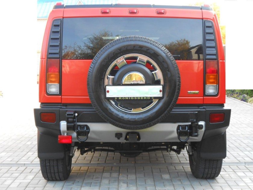 Силовой бампер на Хаммер н3