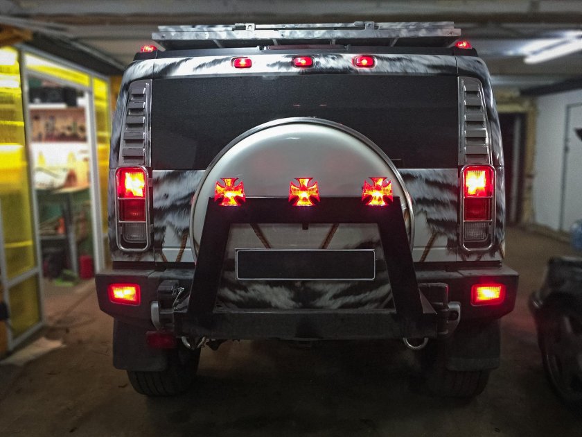 Задние фонари Hummer h2