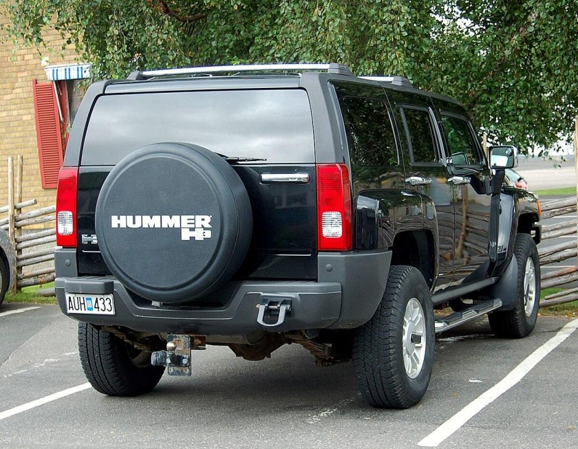 Hummer h3 Rear