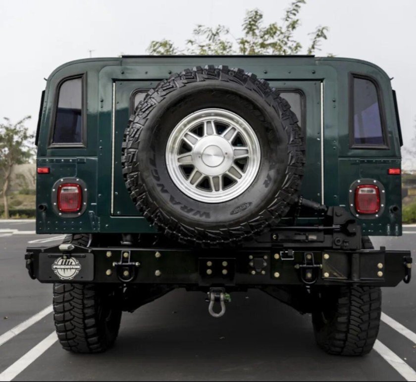 Hummer h1 сзади
