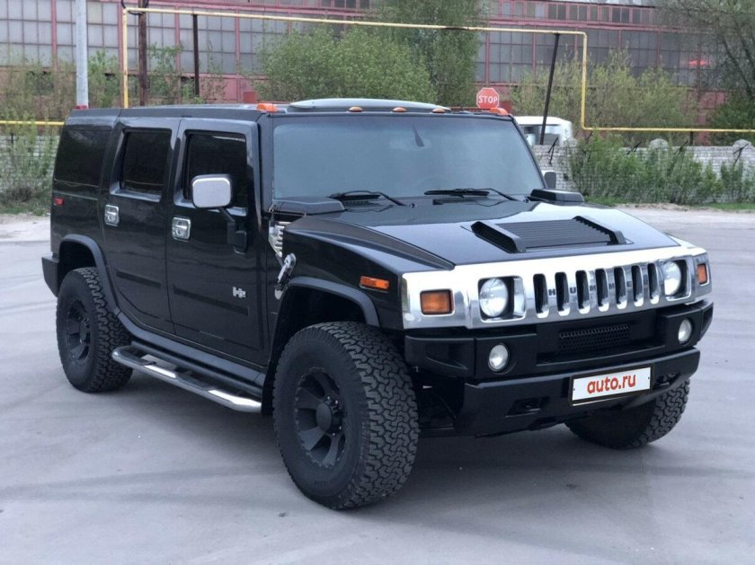 Hummer h2 черный