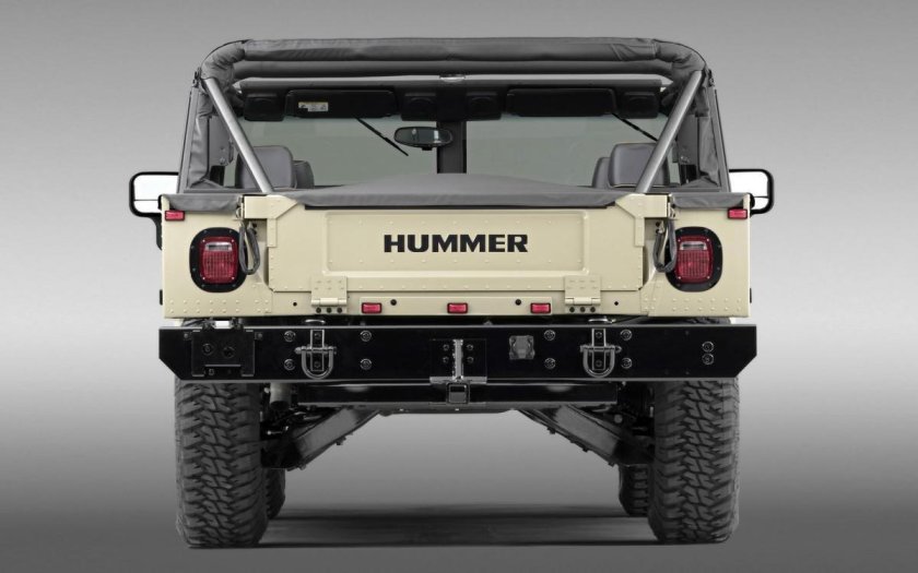 Hummer h1 сзади