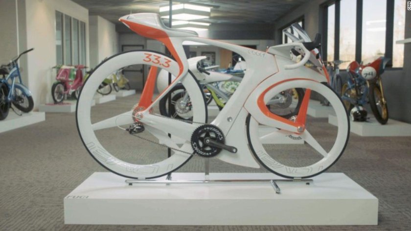 Аэродинамичный велосипед