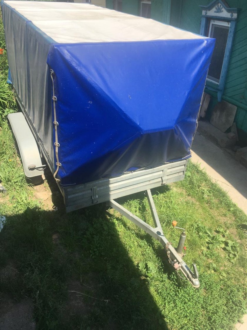 Аэродинамический скос для прицепа