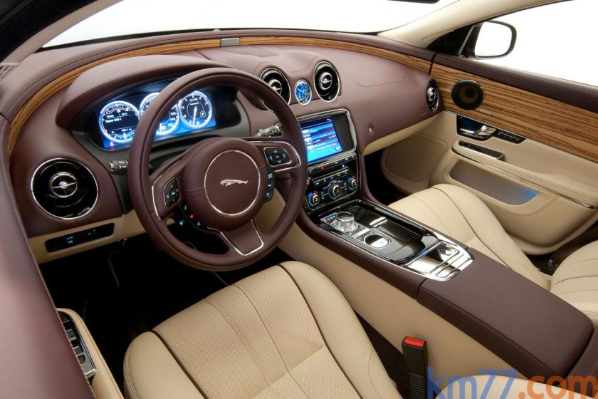 Jaguar XJ x351 салон